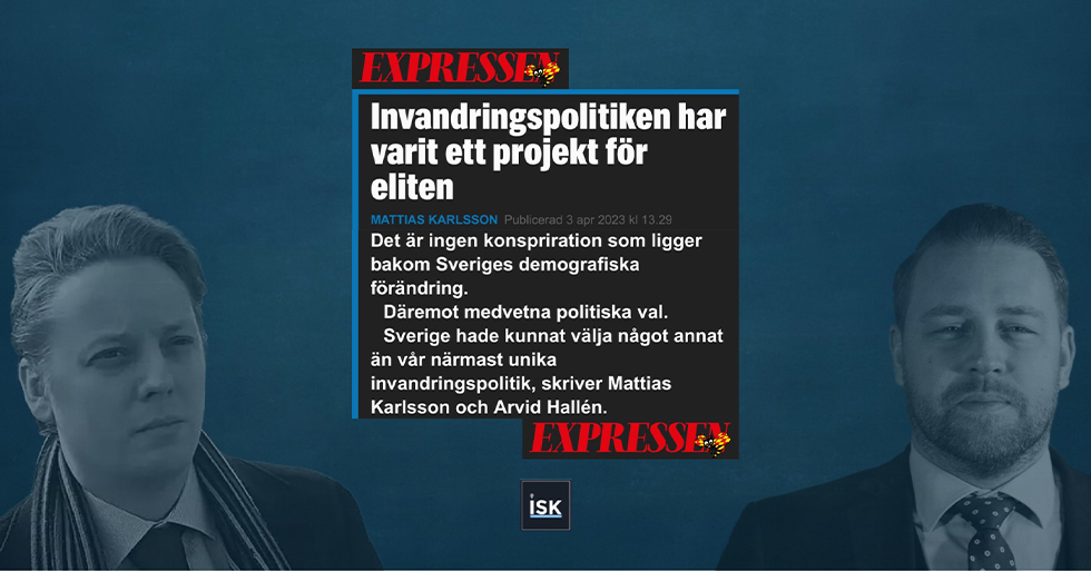  EXPRESSEN: Invandringspolitiken har varit ett projekt för eliten.