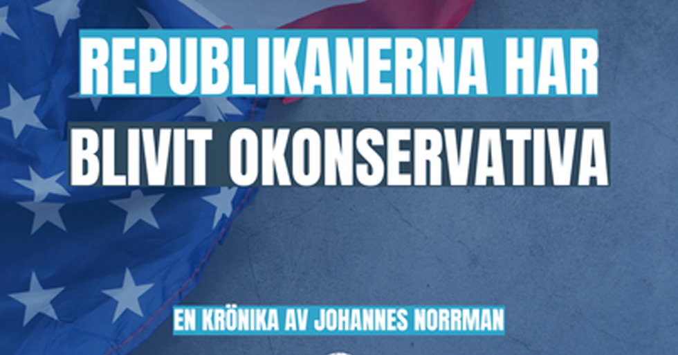 Republikanerna är inte längre konservativa